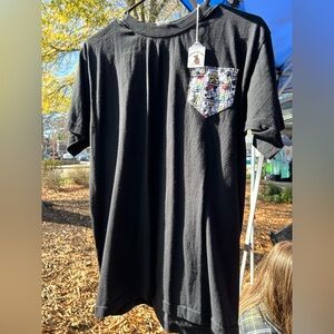 Disney Handmade Upcycled Pocket T-Shirt